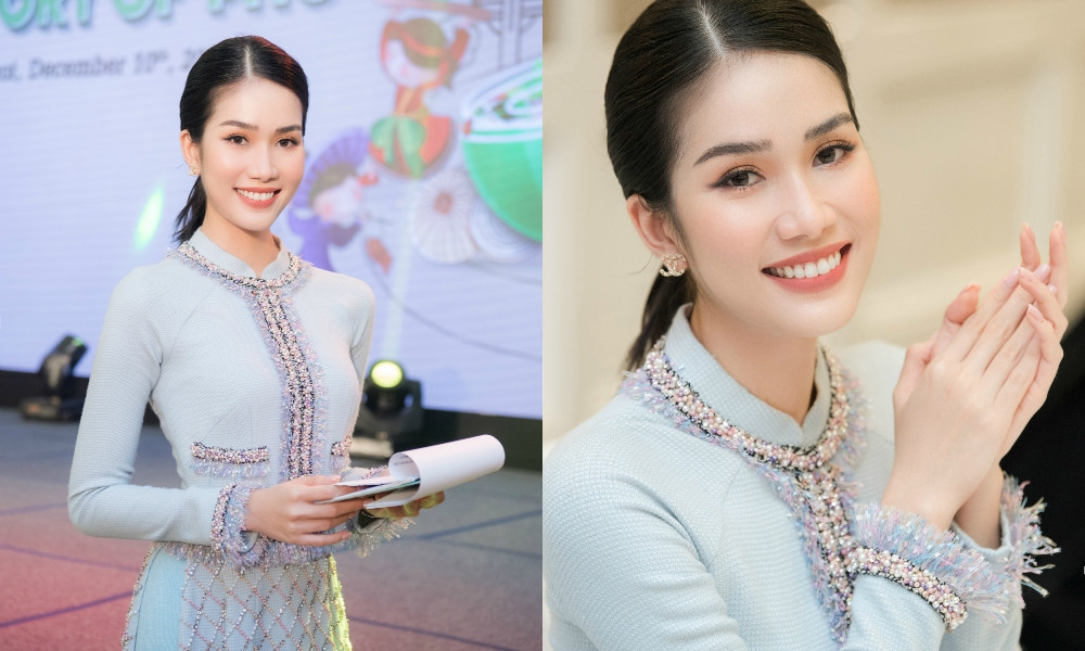 Hoa hậu Đỗ Thị Hà cùng 2 Á hậu khoe thần thái ngút ngàn trong ảnh hậu trường BST Nữ thần ảnh 11