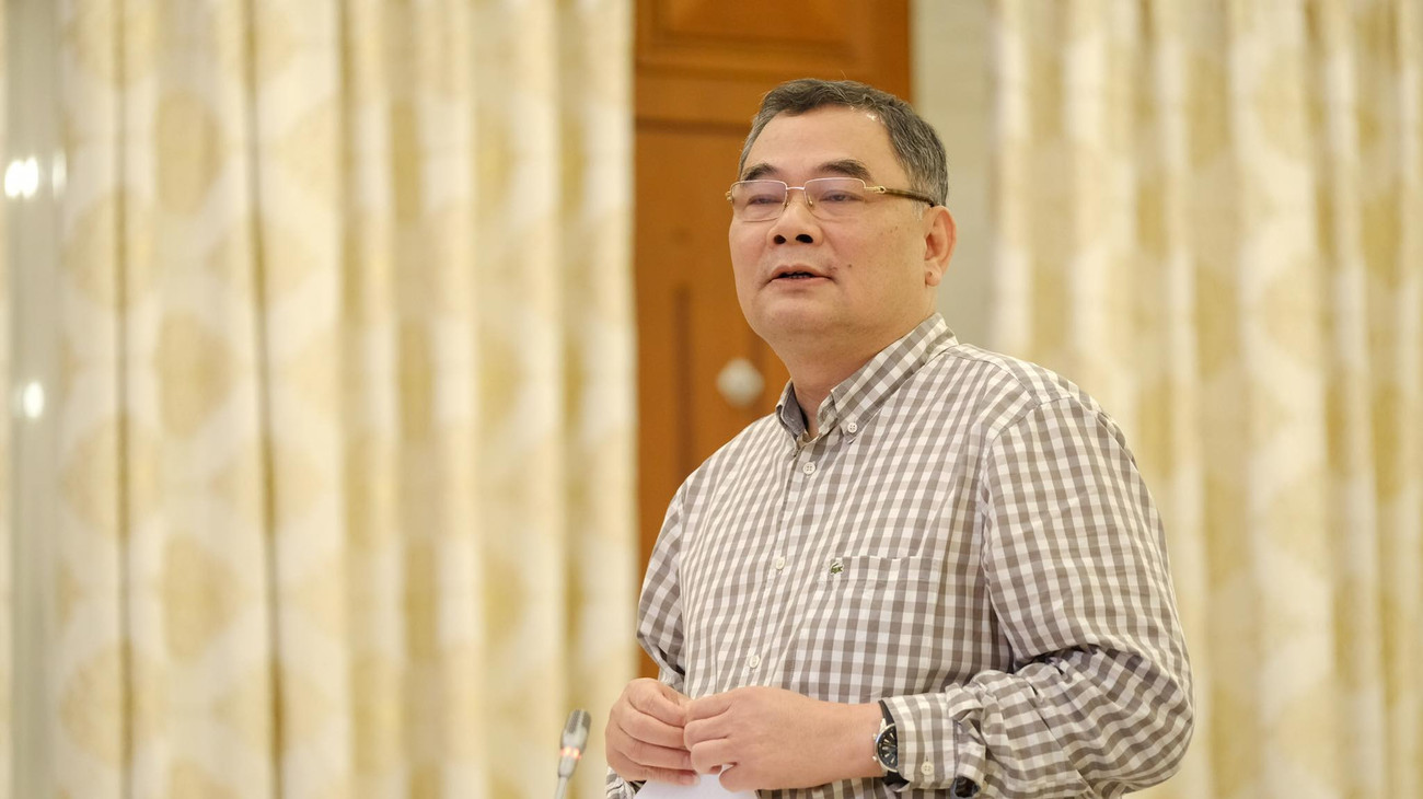 Thiếu tướng Tô Ân Xô tại buổi họp báo thường kỳ Chính phủ chiều 4/9. Ảnh: Mạnh Thắng Những vụ án liên quan đến ông Nguyễn Đức Chung gây thất thoát, thiệt hại nhiều tỷ đồng ảnh 2