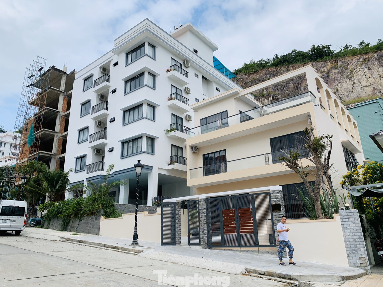 Nhiều biệt thự tại Ocean View đã xây vượt tầng so với qua hoạch Bị lập chốt chặn, khu biệt thự Ocean View Nha Trang vẫn xây dựng trái phép ảnh 4