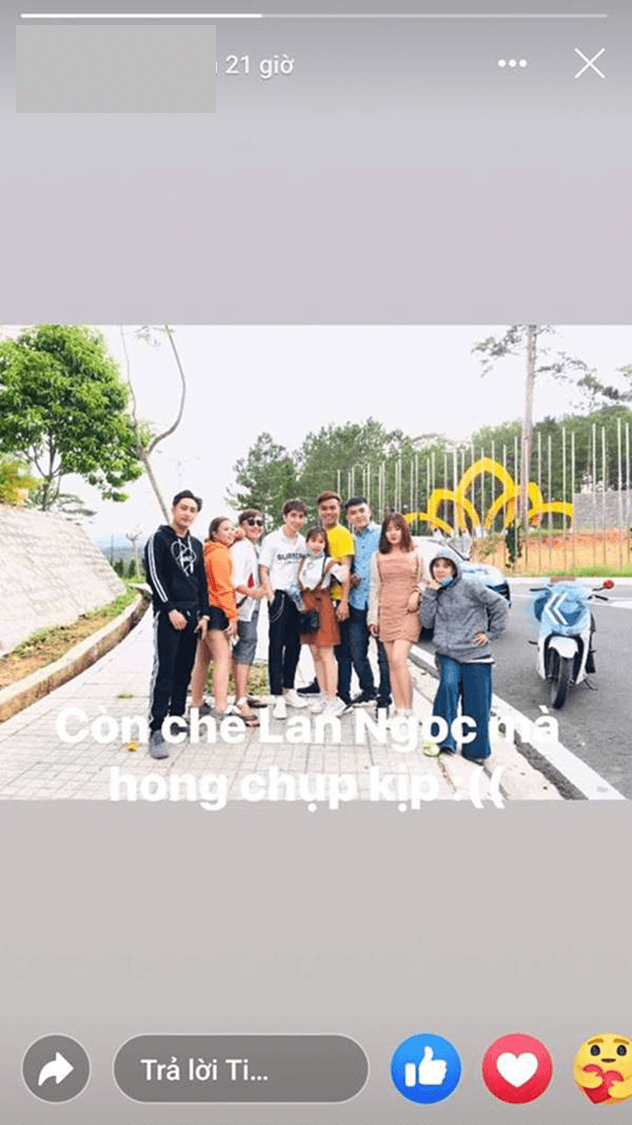 Tài khoản người hâm mộ đăng ảnh chụp chung với Chi Dân tại Đà Lạt và cảm thấy tiếc khi không được chụp với Lan Ngọc. Nghi vấn Ninh Dương Lan Ngọc và Chi Dân đi chơi cùng nhau ở Đà Lạt ảnh 1