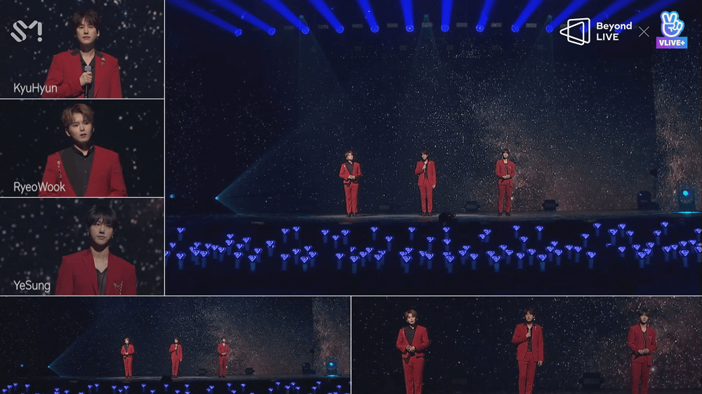 Bộ ba SUPER JUNIOR K.R.Y. Đưa Choi Siwon khổng lồ lên sân khấu, concert online của SUPER JUNIOR phá kỷ lục “bắn tim“ ảnh 4