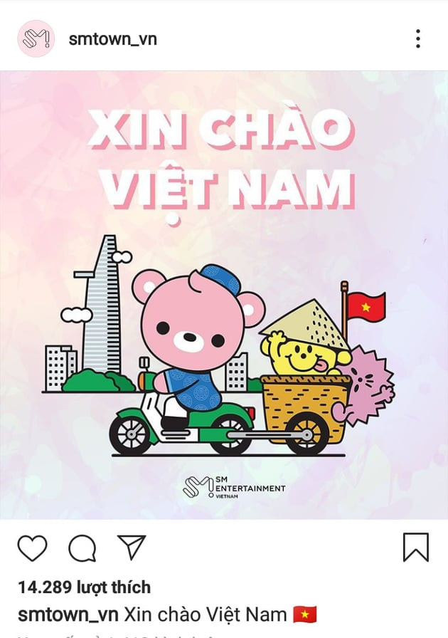 Tháng trước, vào ngày 28/4, SMTOWN đã chính thức đổ bộ Việt Nam với tài khoản facebook và Instagram chính thức là SMTWON Vietnam và @smtown_vn. Vừa sang Việt Nam, SM đã “đi đường quyền” khiến fan Việt choáng váng ảnh 1