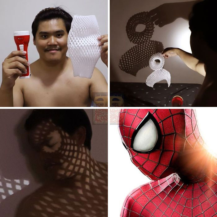 Hỏi thăm cô bán hoa quả là có ngay "đồ nghề" cosplay Người Nhện “Thánh cosplay giá rẻ” Saengchart không bao giờ làm chúng ta thất vọng! ảnh 2