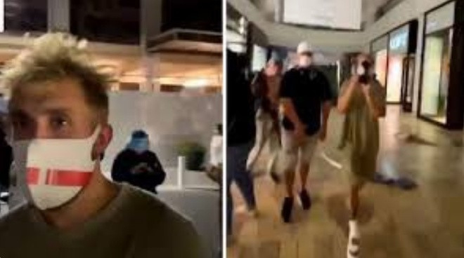 Hình ảnh Jake Paul ở nơi biểu tình được ghi lại YouTuber nổi tiếng Jake Paul bị chỉ trích, NTN Vlogs bỗng dưng bị dân mạng réo tên ảnh 4