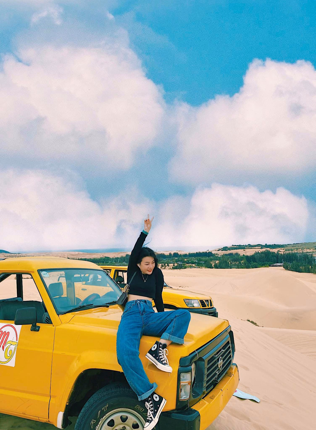 Đi đâu đón 2021: Cung đường biển phủ đầy cát trắng đẹp nhất Việt Nam ảnh 5