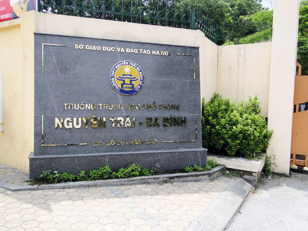 Trường THPT Nguyễn Trãi (Ba Đình, Hà Nội). (Ảnh minh hoạ từ Internet) Thêm nhiều trường học tại Hà Nội cho học sinh nghỉ Tết sớm để phòng dịch COVID-19 ảnh 3