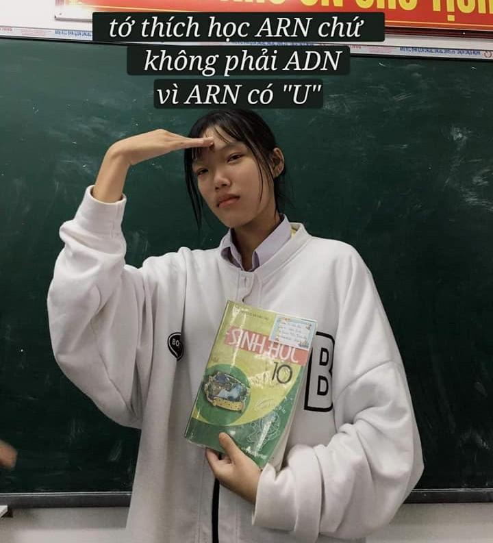 Còn đây là môn Sinh Học. Teen Phú Yên bắt “trend” thả thính với SGK: Thế này thì crush sẽ “đổ cái rầm” cho xem! ảnh 10