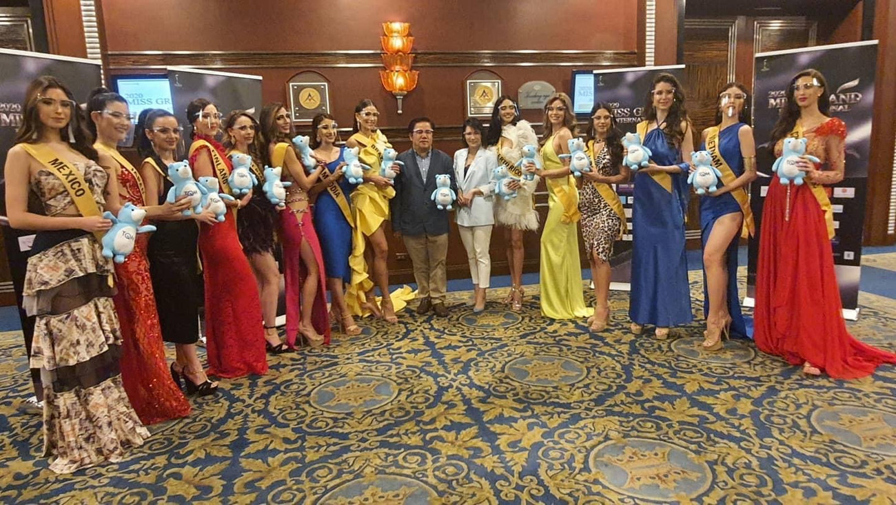 Á hậu Thuỳ Dung diện váy xẻ vòng 1 nóng bỏng, Ngọc Thảo bắt đầu 'bung lụa' tại Miss Grand ảnh 4