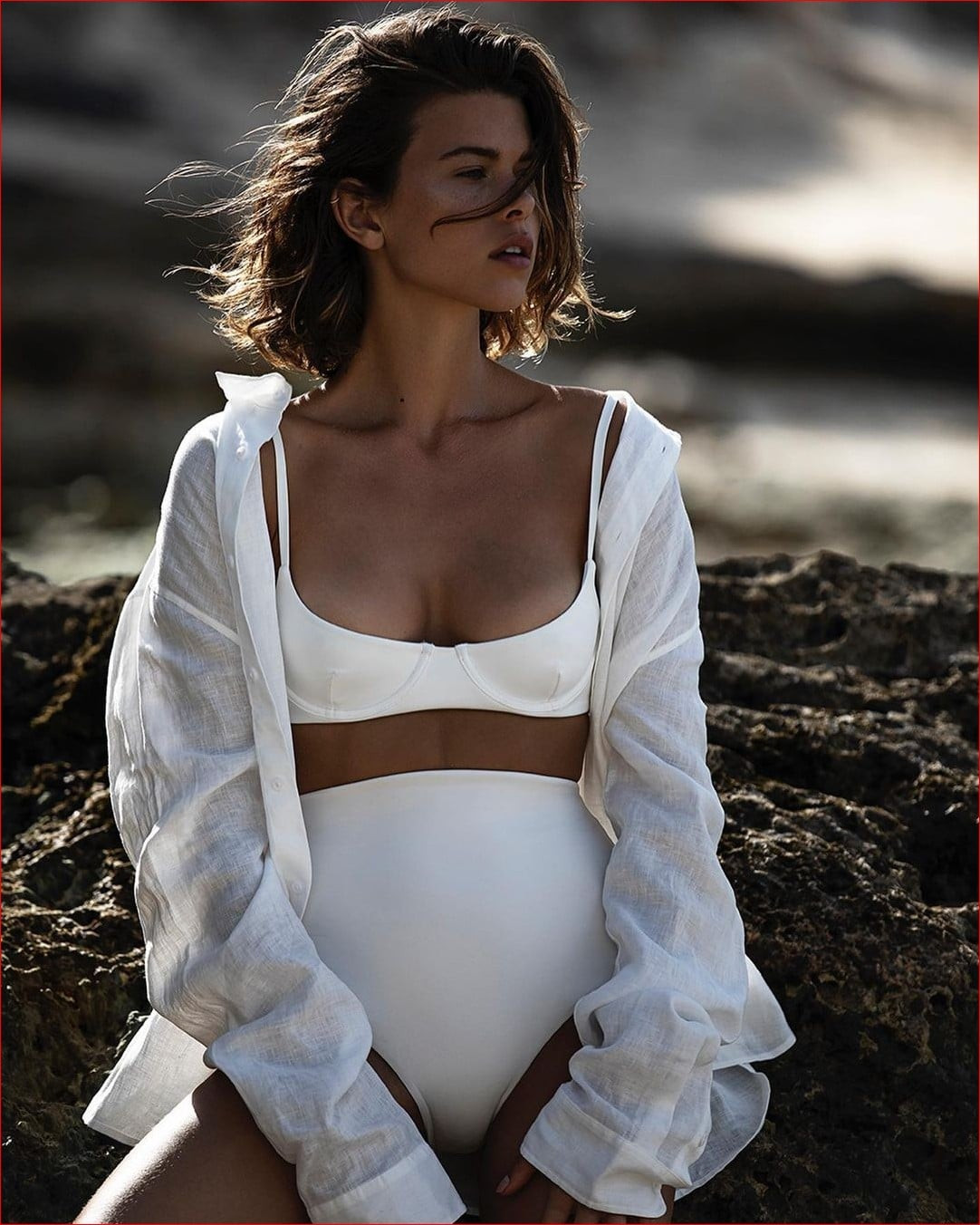 Siêu mẫu Georgia Fowler khoe sắc vóc cực gợi cảm với nội y ảnh 10