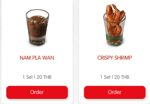 Sốt Nam pla wan và tôm khô trên website Swensen's Thái Lan. Mỗi set có giá 20 bath (khoảng 15.000 đồng) Kem xoài xanh chấm sốt kiểu Thái, sự kết hợp độc lạ nghe thôi đã rớt nước miếng! ảnh 3