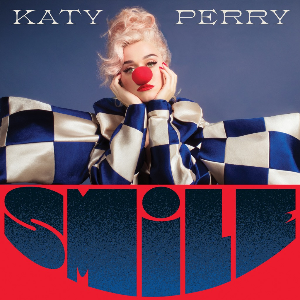 Bìa single “Smile” Cận kề ngày sinh, bà bầu Katy Perry vẫn năng nổ tung single và phát hành album mới ảnh 1