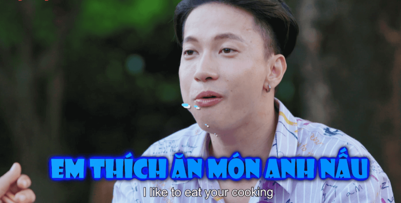 S.T bày tỏ tình yêu với tài nghệ Trường Giang sau khi thưởng thức món ăn do anh nấu Suni Hạ Linh rủ dàn trai đẹp V-Biz cùng nhau lên núi khám phá ẩm thực ảnh 4