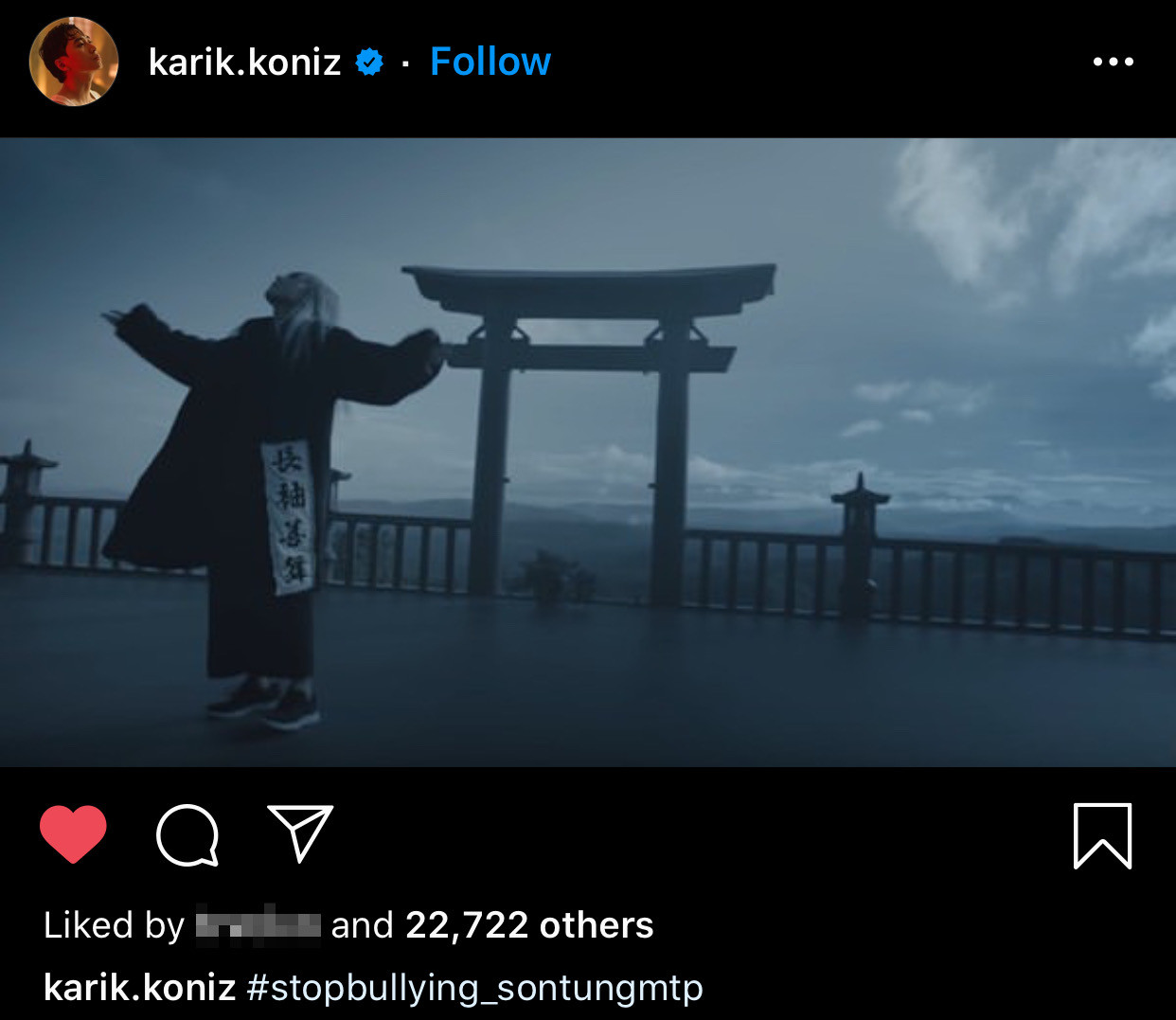 Karik công khai lên tiếng trên Instagram cá nhân, kêu gọi chấm dứt việc bắt nạt Sơn Tùng M-TP Karik, H'Hen Niê bảo vệ Sơn Tùng trước làn sóng bắt nạt vô lý của netizen Hàn ảnh 3