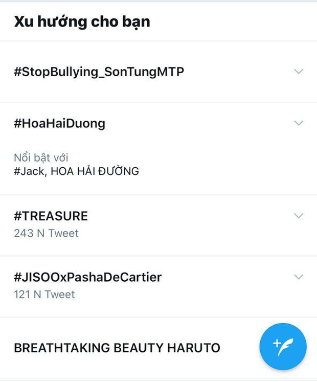 Hashtag #StopBullying_SonTungMTP lên Top trending Twitter Việt Nam Karik, H'Hen Niê bảo vệ Sơn Tùng trước làn sóng bắt nạt vô lý của netizen Hàn ảnh 2