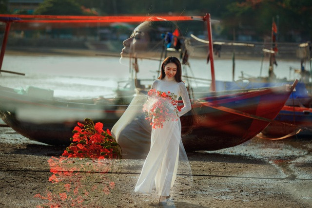 Hình ảnh Huyền Trang qua ống kính của Thành Đạt Nhiếp ảnh gia 'xấu trai' cưa đổ vợ đẹp với lời hứa tặng 10.000 ảnh để đời ảnh 1