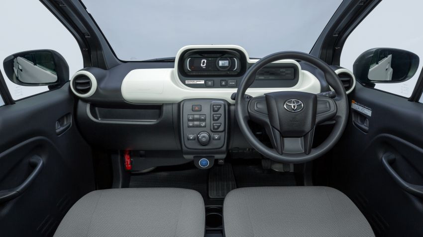Nội thất của Toyota C+pod khá đơn giản. Toyota ra mắt ôtô điện 2 chỗ, phạm vi hoạt động 150 km ảnh 4