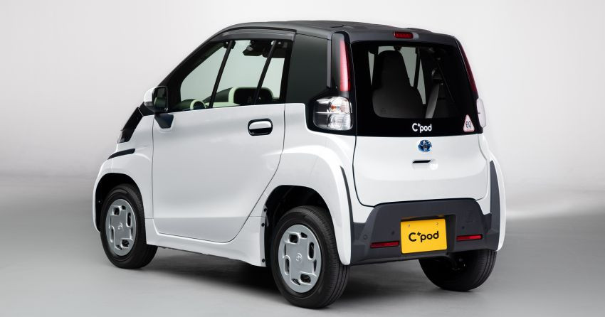 Thiết kế đuôi xe Toyota C+pod. Toyota ra mắt ôtô điện 2 chỗ, phạm vi hoạt động 150 km ảnh 3