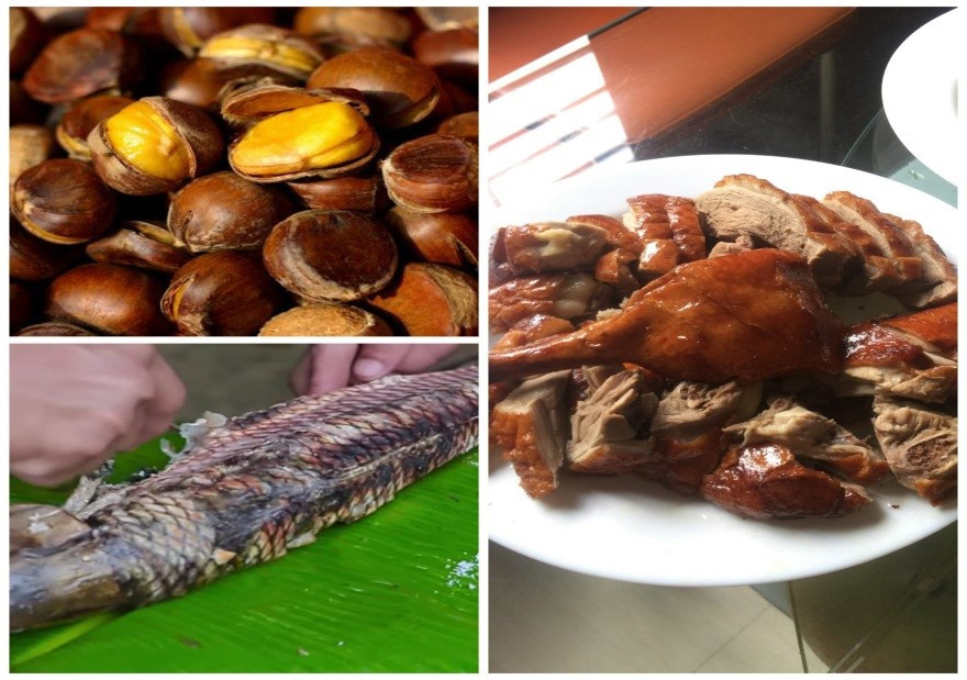 Đến với Bản Giốc, các bạn sẽ được thưởng thức các đặc sản cực kì hấp dẫn với cá trầm hương, vịt quay 7 món, bánh khảo,.. và quà mang về cho bạn bè người thân như hạt dẻ hay các loại chè. Ảnh: YouTube VTV. Một số lưu ý cho các bạn đi du lịch Bản Giốc vào mùa này: - Nên theo dõi thời tiết trước khi tới thác vì có thể có những cơn mưa bất chợt - Mang giày thể thao mềm dễ dàng di chuyển - Tìm hiểu kĩ về đường xá, phương tiện đi lại tránh mất thời gian lạc đường Chúc các bạn có chuyến đi vui vẻ và thú vị! Địa điểm tránh nóng cực chất giữa mùa Hè nóng bức ảnh 9