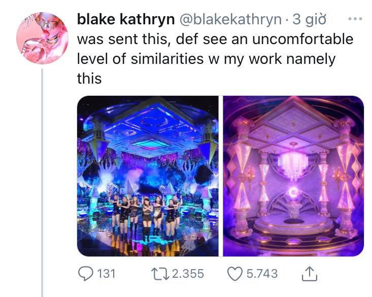 Blake Kathryn đăng bài tố cáo "sự trùng hợp" bất ngờ của sân khấu aespa debut và tác phẩm của mình Hết MV đến lượt sân khấu debut của aespa bị tố đạo nhái ý tưởng từ người khác ảnh 2