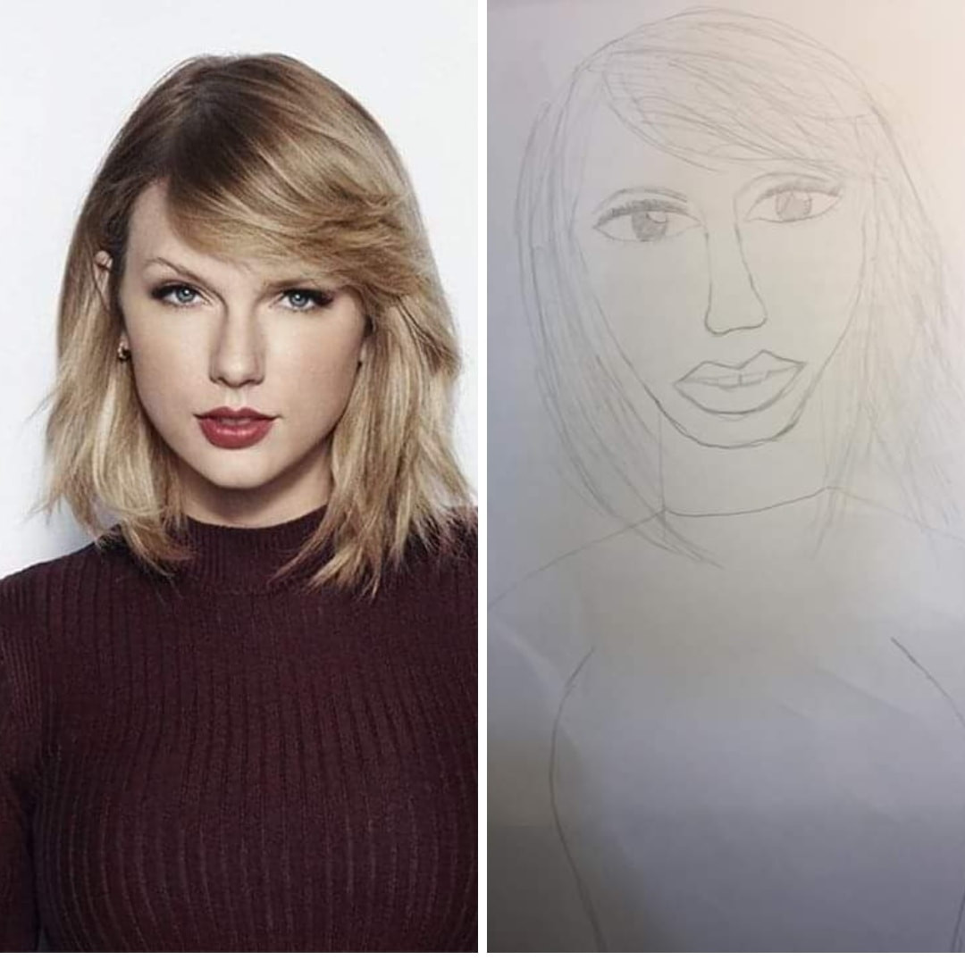 Chào mừng bạn đến với thế giới fanart "mặn mà" của Swifites. Nét vẽ có hạn nhưng tình yêu dành cho thần tượng vẫn vô hạn nhé. Từ thả tim rần rần tới cười sặc với loạt fanart “độc nhất vô nhị” của fan nhà Taylor Swift ảnh 3