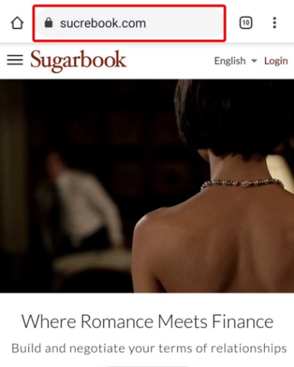 Dịch vụ Sugarbook từng đổi địa chỉ web thành Sucrebook. Ảnh: Sugarbook. CEO ứng dụng hẹn hò tìm “sugar daddy” bị bắt, phương châm “tình đi đôi với tiền” sụp đổ ảnh 6