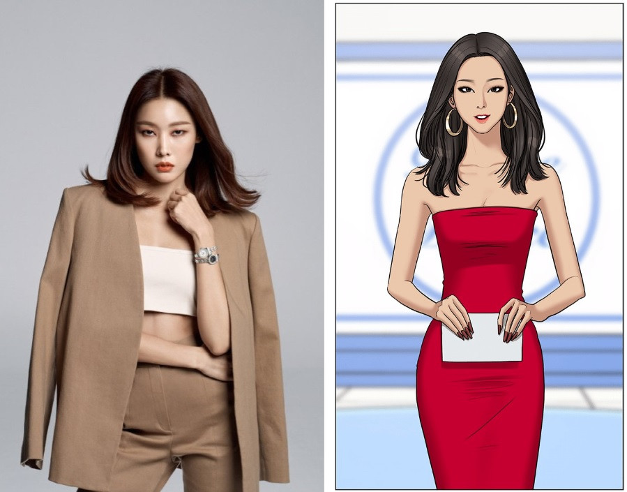 Một nhân vật nhìn rất giống với người mẫu Han Hye Jin Chưa kịp lên phim, truyện tranh “True Beauty” bị tố sử dụng trái phép hình ảnh sao Hàn ảnh 4