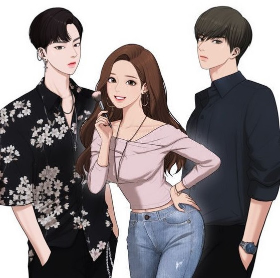 Ba nhân vật chính của "True Beauty" rất giống các idol nổi tiếng Chưa kịp lên phim, truyện tranh “True Beauty” bị tố sử dụng trái phép hình ảnh sao Hàn ảnh 1