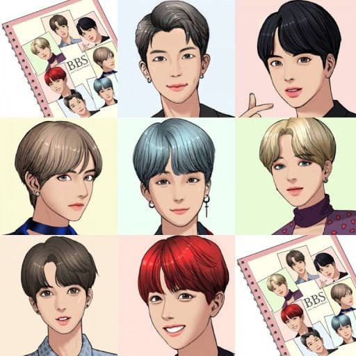 Nhóm BBS trong truyện có phải BTS ngoài đời? Chưa kịp lên phim, truyện tranh “True Beauty” bị tố sử dụng trái phép hình ảnh sao Hàn ảnh 3