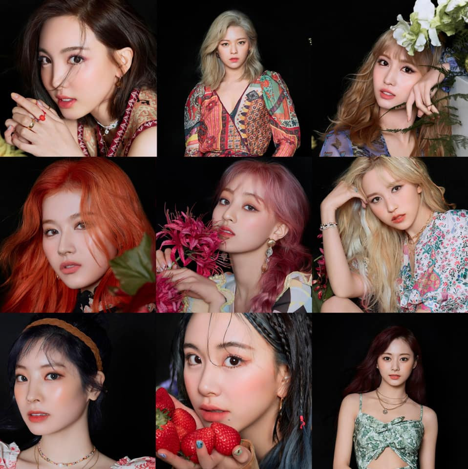 Hôm qua vừa làm nàng tiên hoa, hôm nay TWICE đã thành “công chúa hoa bỉ ngạn” ảnh 2