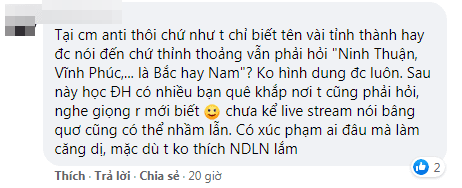 ... cũng có không ít người bênh vực nữ diễn viên và cho rằng sự việc đang bị thổi phồng quá mức. Ninh Dương Lan Ngọc là chủ đề tranh cãi của netizen vì nhầm lẫn kiến thức môn Địa lý ảnh 5