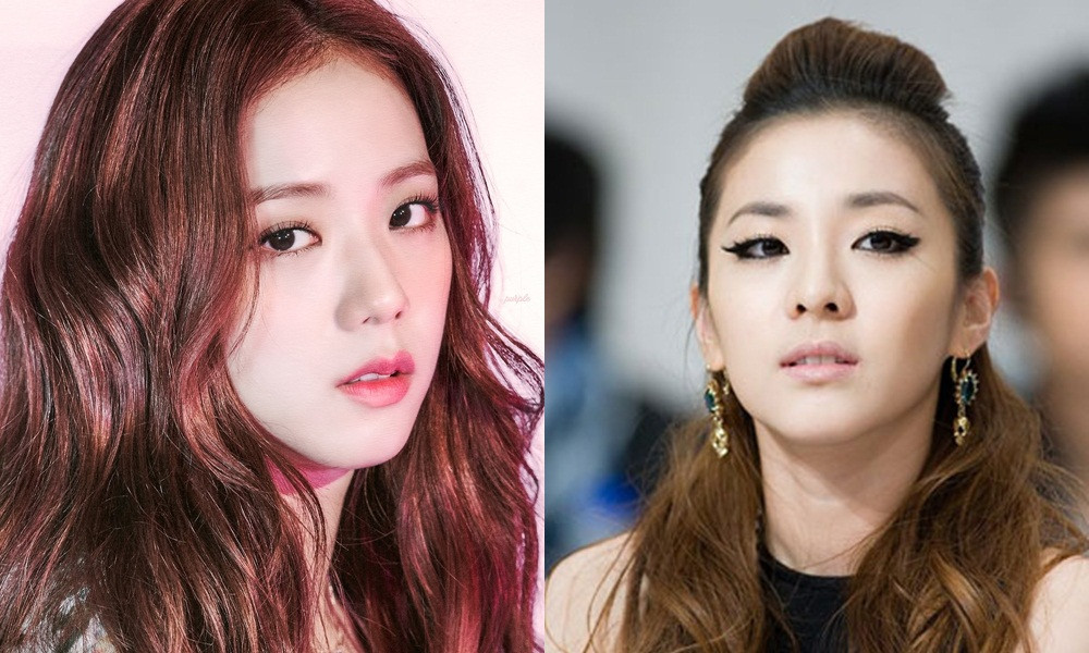 Vì hai nữ idol có phong cách khác nhau nên lâu nay netizen chưa thấy sự trùng hợp Sau bức hình mới của Jisoo BLACKPINK, netizen mới ngộ ra “tiêu chuẩn visual” nhà YG Ent ảnh 3