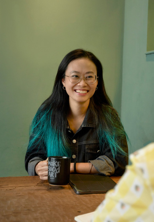 Họa sĩ Nguyễn Vũ Xuân Lan. Ảnh: NVCC. Họa sĩ Nguyễn Vũ Xuân Lan. Ảnh: NVCC.