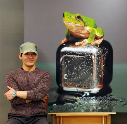 Hoạ sĩ Kim Sung Young kiếm bộn tiền từ các tác phẩm vẽ động vật. Hoạ sĩ Kim Sung Young kiếm bộn tiền từ các tác phẩm vẽ động vật.