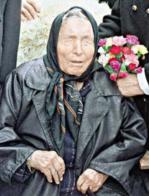 Nhà tiên tri mù Baba Vanga sinh năm 1911. Nhà tiên tri mù Baba Vanga sinh năm 1911.