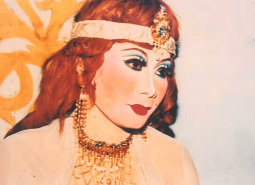 Nghệ sĩ Diệp Tuyết Anh trong vở Công chúa tóc vàng.