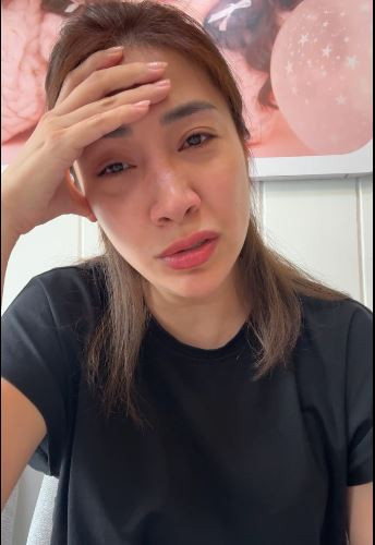 Pha Lê tiết lộ tình trạng sức khỏe trong livestream. Pha Lê tiết lộ tình trạng sức khỏe trong livestream.