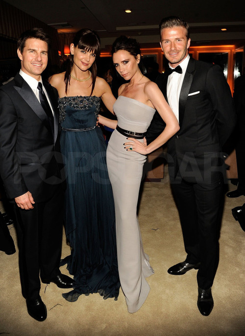 Tom Cruise từng là bạn thân của David Beckham.