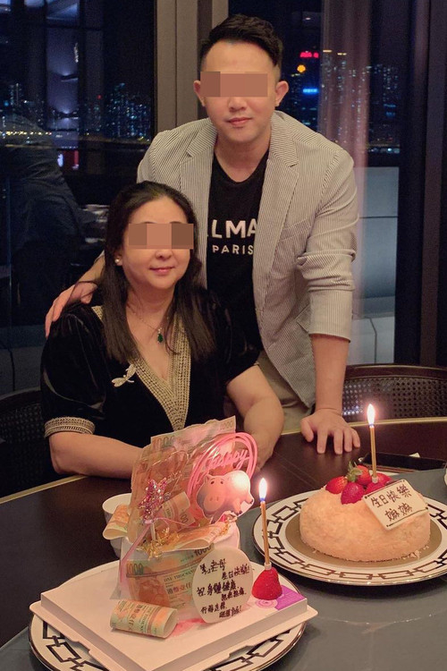 Mẹ chồng và anh chồng cũ của người mẫu Thái Thiên Phượng.