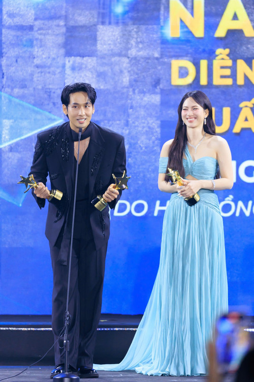 Tuấn Trần và Phương Anh Đào thắng lớn tại Ngôi sao xanh 2025.