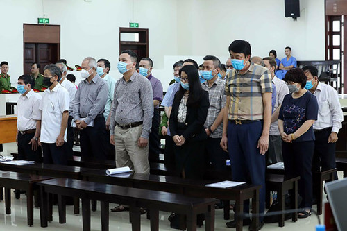 Đại án Gang thép Thái Nguyên, tòa kết án 19 bị cáo Đại án Gang thép Thái Nguyên, tòa kết án 19 bị cáo