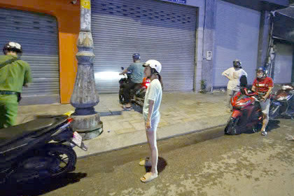 Khu vực chị T. hoang báo bị cướp giật. Ảnh: C.A. Khu vực chị T. hoang báo bị cướp giật. Ảnh: C.A.