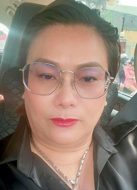 Bà Hoàng Đặng Ngọc Mỹ Trang. Ảnh: A.X. Bà Hoàng Đặng Ngọc Mỹ Trang. Ảnh: A.X.