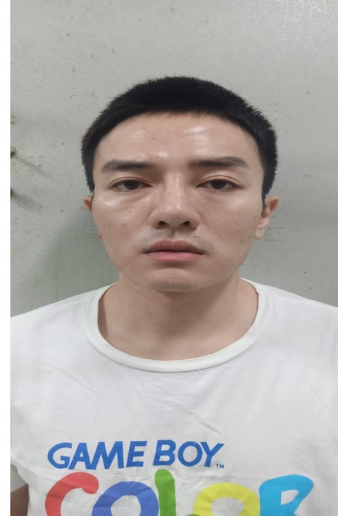 Phan Văn Chiến lúc bị bắt. Ảnh: A.X.