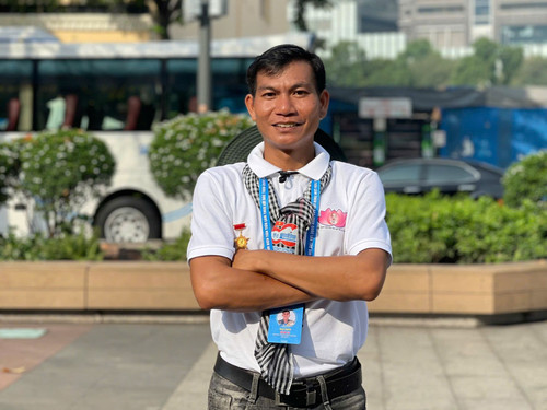 Anh Katơr Cu là 1 trong 444 đại biểu dự Đại hội Thanh niên tiên tiến làm theo lời Bác lần thứ VIII.