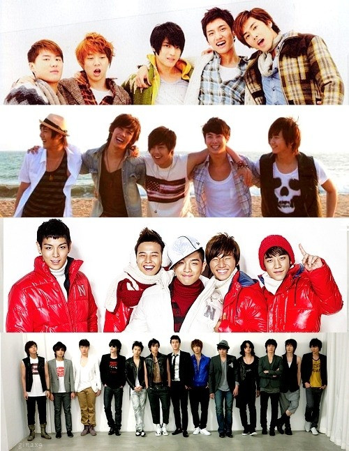 Các nhóm nhạc Kpop thế hệ 2 khiến Kpop vươn rộng khắp châu Á. Các nhóm nhạc Kpop thế hệ 2 khiến Kpop vươn rộng khắp châu Á.