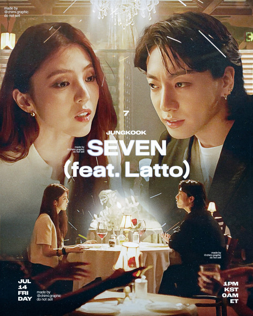 Nữ diễn viên Han So Hee xuất hiện trong MV Seven của Jungkook (BTS). Ảnh: Twitter.