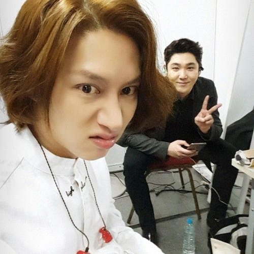 Heechul bênh vực Kangin khi nhắc đến vụ ẩu đả trong quán bar. Ảnh: KB.