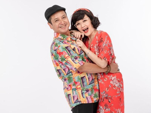 NSƯT Chí Trung và Vân Dung trong Yêu thì ghét thôi.