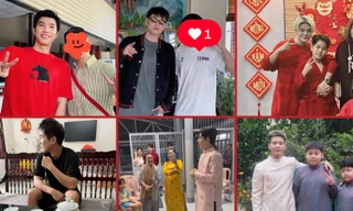 Dàn Anh trai qua "ống kính" gia đình mùa Tết: Dương Domic, RHYDER "nhận không ra"