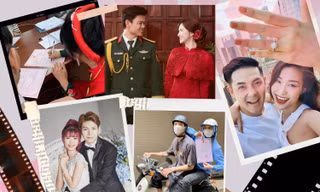 Sao Việt khoe tin vui: Hòa Minzy, Hoàng Dũng giấu kỹ, fan không tin Khởi My đám cưới